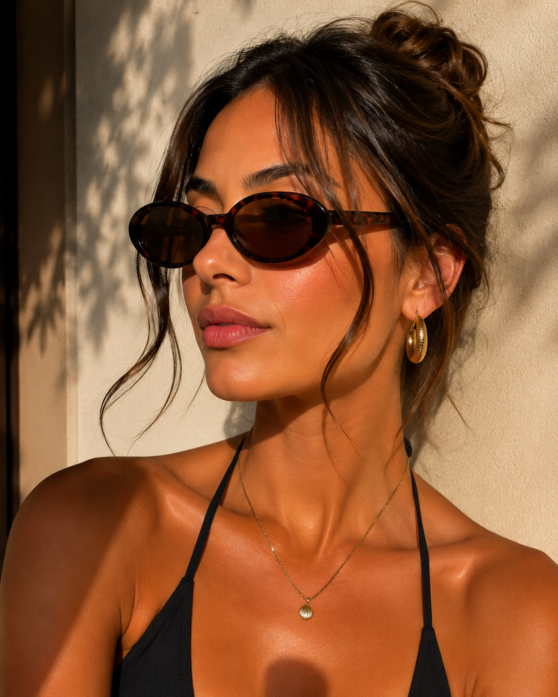 Lunette de soleil élégante ( 2 coloris )