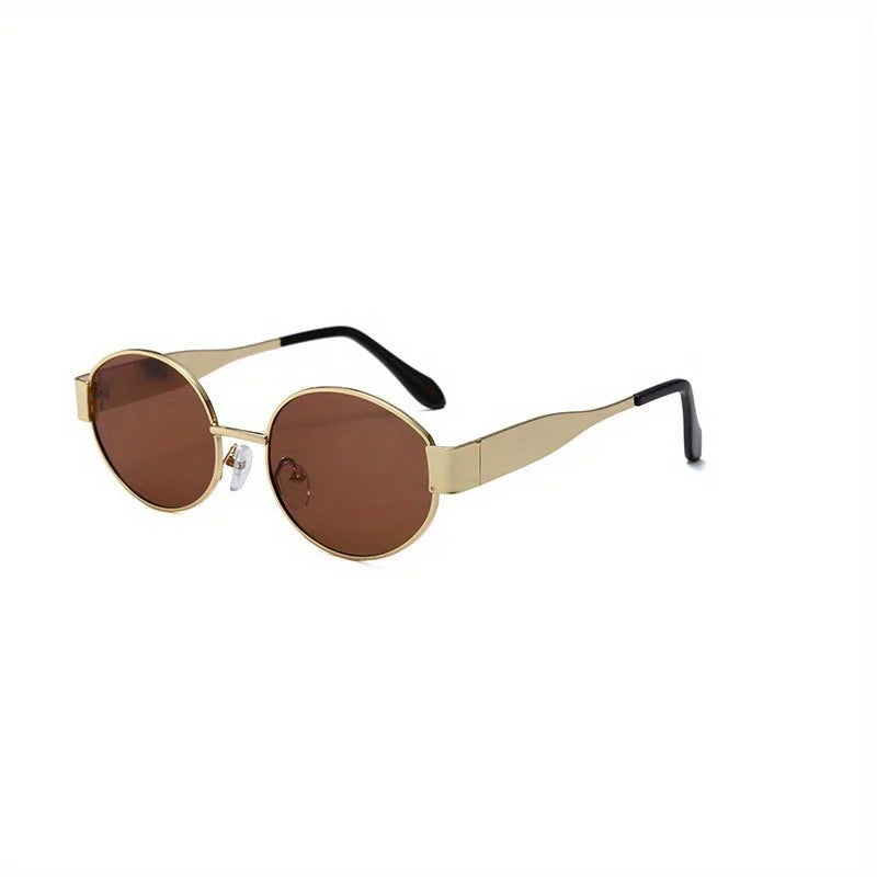 Lunette de soleil dorée chic et minimaliste ( 2 coloris )